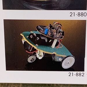 Robot kit for turning frog. Learn to solder. For ages 14 and up. Great gift.